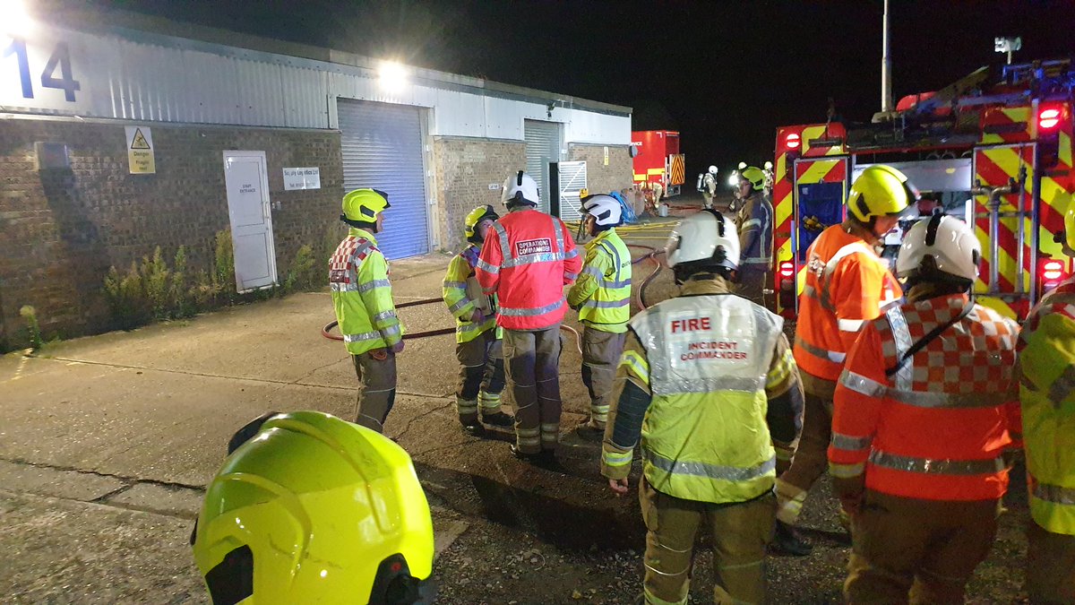 SuffolkFire's tweet photo. Our #newmarket #mildenhall #wickhambrook and #ixworth crews are in attendance at exercise #studlandspark. They have rescued 8 casualties from the building using breathing apparatus. https://t.co/H4drrhl3gd