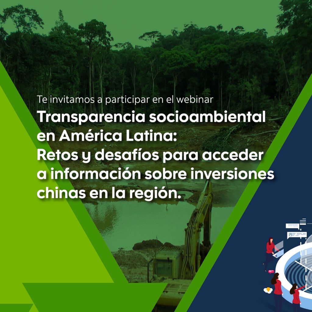grefiLAC's tweet photo. #EsHoy

"Transparencia socioambiental en América Latina: Retos y desafíos para acceder a información sobre inversiones chinas en la región”. 

Webinar: 30 de septiembre
Hora: 4:00 pm

Conéctate Vía Zoom, espera nuestra transmisión por el Facebook de @grefiLAC https://t.co/oedckaJZb0