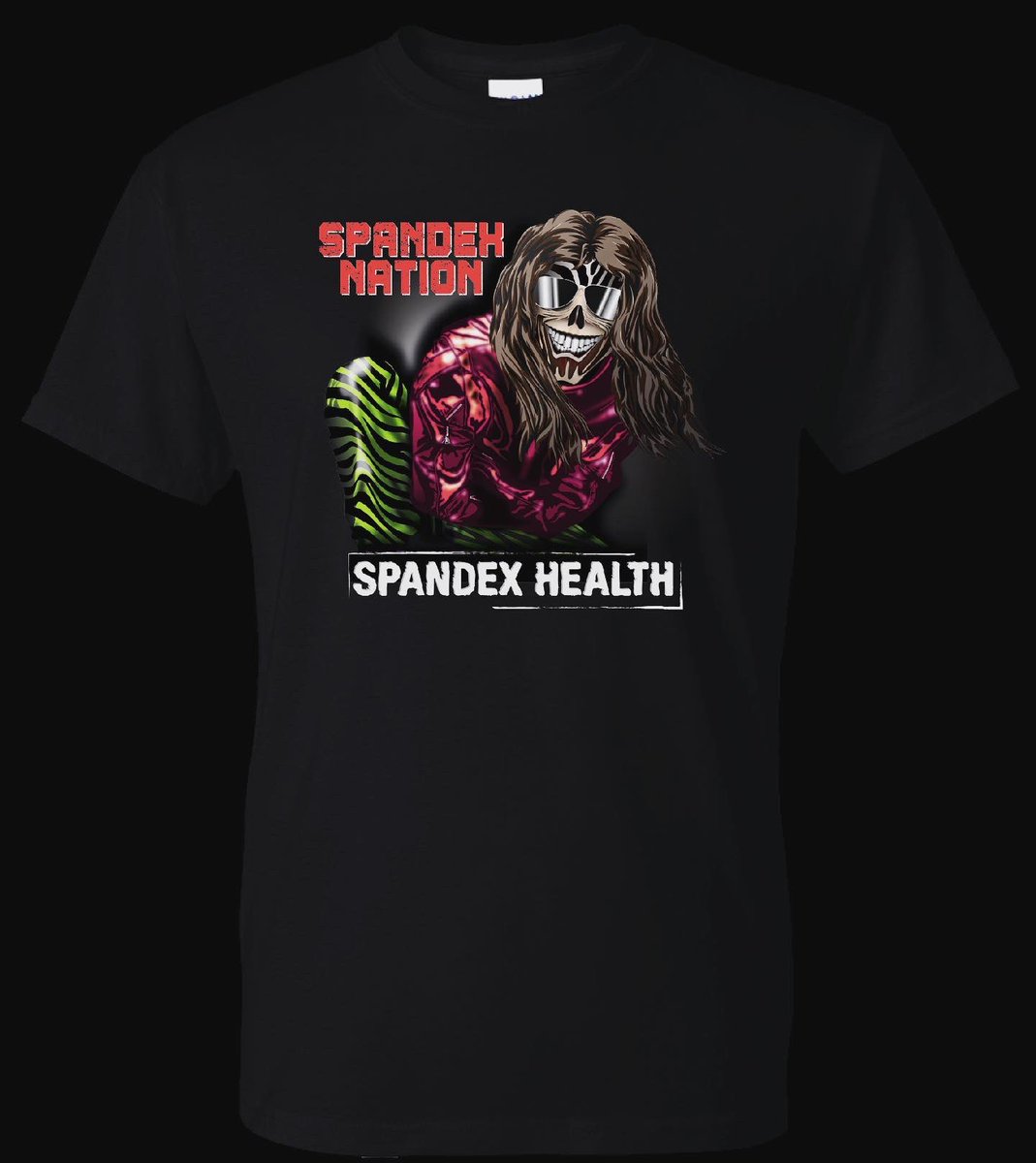 🚨NEW SPANSWAG ALERT 🚨 

BANG YOUR HEADS with the new “Spandex Health” shirt at our booth this week!!! 

#spandexnation #spanswag #metalhealth #newmerch #bangyourhead #80sclassicalbums #80s #hardrock #heavymetal #tributeband #vegas
