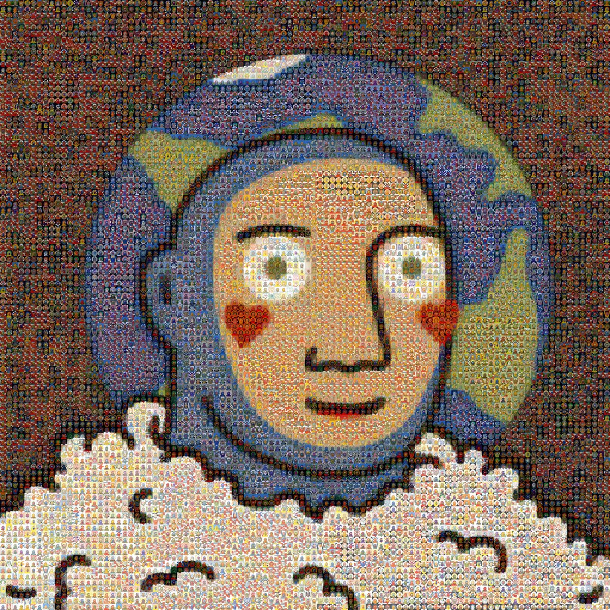segwitnitwit's tweet photo. I've been absolutely entranced by @creatureNFT this past few days.

Needed to make something to celebrate all things creatures, and all things @dannycoleee 

Please enjoy this mosaic of creature #8831 made up of all 10,000 creatures ♥️

👇 link to massive version below👇 https://t.co/oZuPdiOL2j