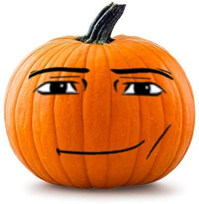 Man Face Pumpkin - Roblox