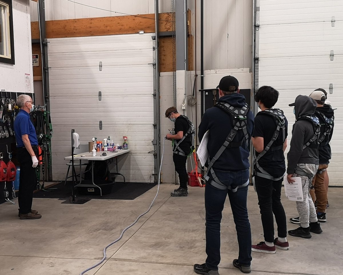 6 days of Working at Heights training at Acute Environmental &amp; Safety in Waterloo, allows 75 <a href="/wrdsb/">Waterloo Region DSB</a> OYAP/Co-op students to work safely at heights on construction sites.

These are our future skilled trade workers!

#oyap #skilledtrades <a href="/MonteMcNaughton/">Monte McNaughton</a>