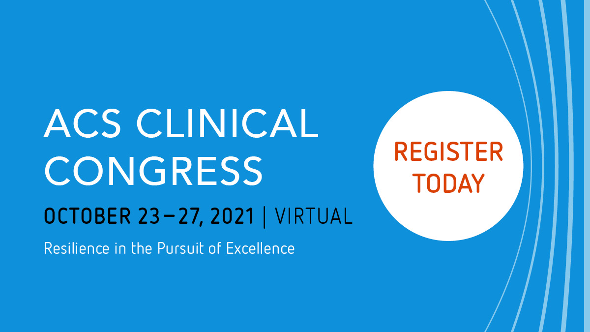 This year’s virtual #ACSCC21 will again feature select sessions that include prerecorded presentations coupled with live discussions, in which you can interact with, and ask questions of, the session presenters.

Learn more about the sessions here: facs.org/publications/b…