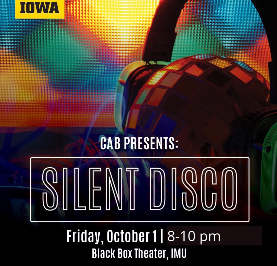 Get your moves on with CAB this Friday at the black box theater! 
💃🏻