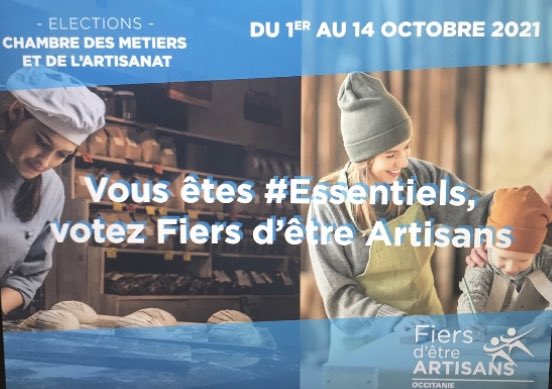 🚨 Le vote pour élection @artisanat31 débute demain 🚨

🗳 Votez <a href="/Fiersartisans31/">Fiers artisans 31</a> <a href="/FDAOccitanie/">"Fiers d'être Artisans Occitanie"</a> ✊

👉c’est  la garantie d’avoir des élus engagés pour une action de proximité résolument tournée vers l’avenir 👊

Pour un renouveau en <a href="/Occitanie/">Région Occitanie</a> une seule voix 😇 👇
<a href="/FiersArtisans/">Fiers d’Être Artisans</a>