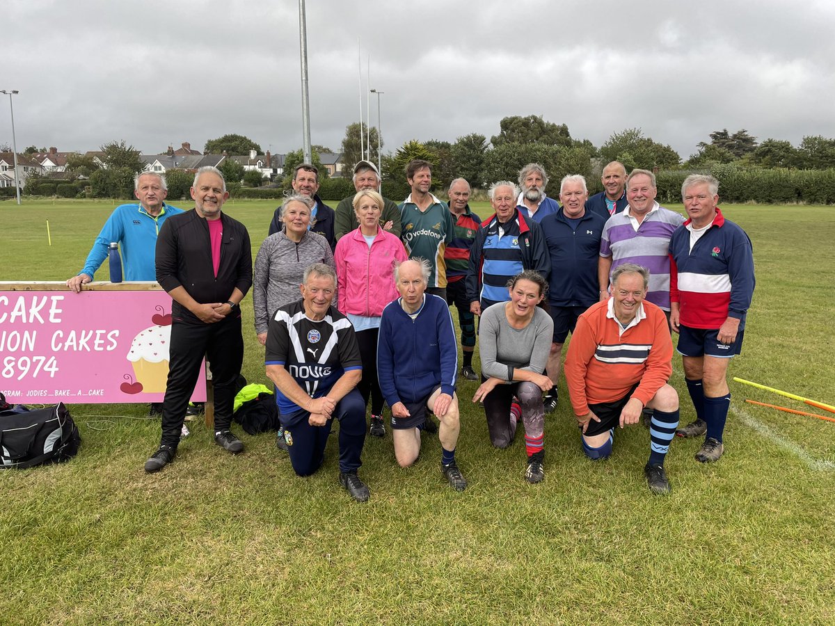 Another great night of training at Topsham. 20 players of honed athletes. Well one! <a href="/LoveTopsham/">Love Topsham</a> <a href="/TopshamRFC/">Topsham RFC</a> <a href="/swsportsnews/">South West Sports News</a> <a href="/DevonRFU/">Devon RFU</a> <a href="/walkingrugby/">Walking Rugby</a> <a href="/arugbylife1/">a_rugby_life</a>