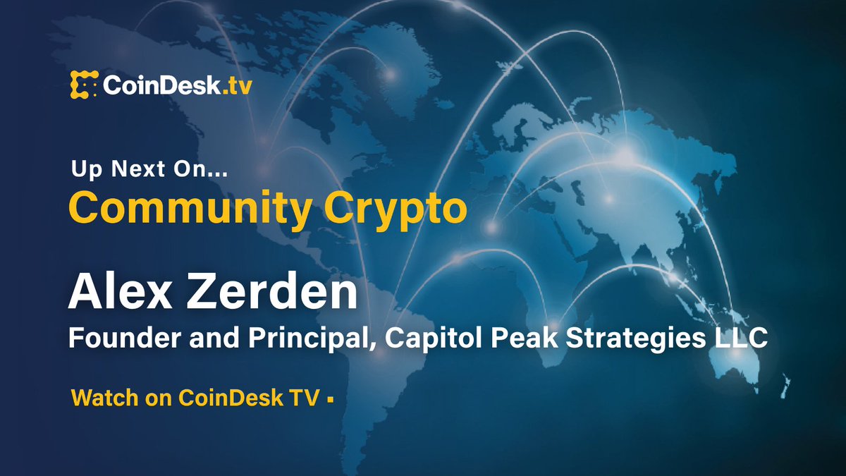 Coming up on 'Community Crypto,' Afghanistan has suffered a nationwide cash shortage, a currency crisis, and rapidly rising prices of basic goods. Are there ways cryptocurrencies can help the Afghan people?

@AlexZerden joins @bitcoinzay at 4 p.m. ET on CoinDesk.TV: