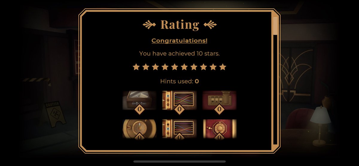 Thanks <a href="/425suzanne/">🥧 SUZANNE 🥧</a> for recommending the new Exit app. Had a blast. I think I actually enjoyed it more than many of the physical games!