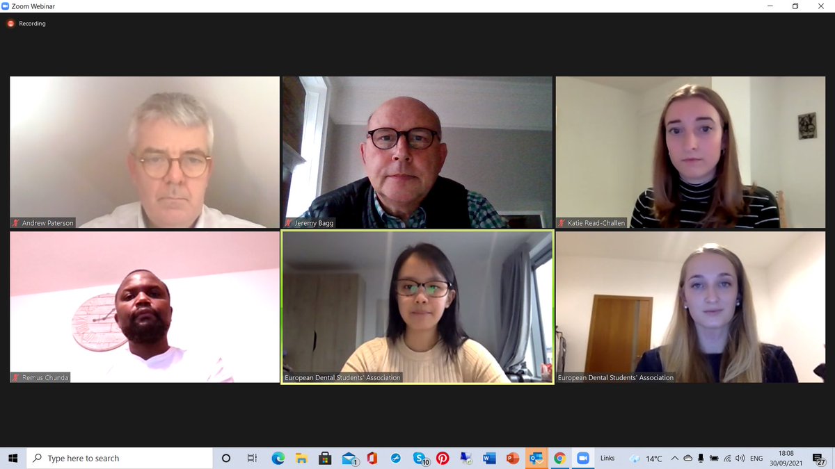 bagg_jeremy's tweet photo. Congratulations to @edsaweb for an excellent webinar on student healthcare volunteering. Great talks from @DundeeDental @ajp1816 &amp; @remchunda and from @UofGDental Katie Read-Challen. Thanks for opportunity to participate. @UofGdentsoc @Bridge2Aid @smileawi @dentaid_charity https://t.co/yIFXiUS5pA