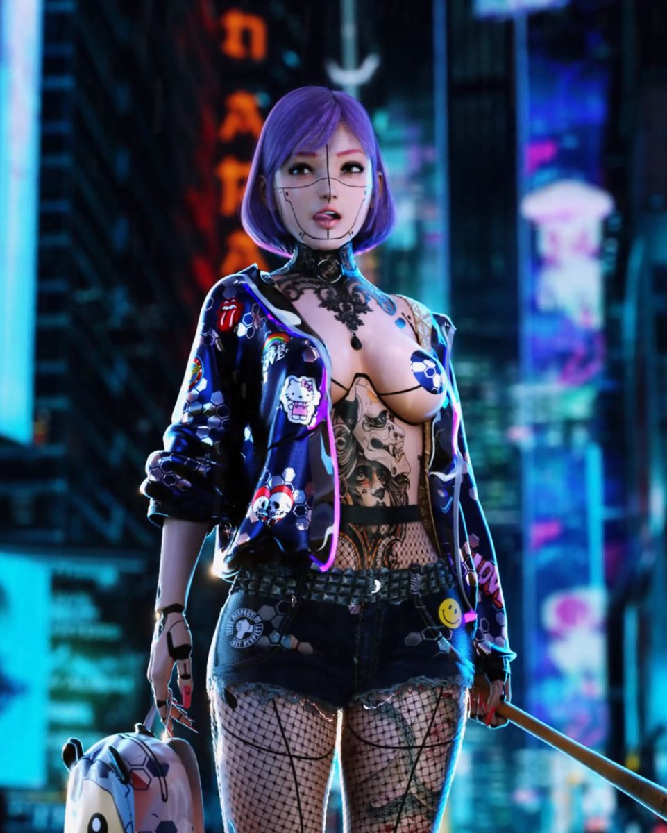 We've won the auction for "Sukeban" by <a href="/cavidmdwpro/">Cavid Mammadli</a>

A stunning 3D animation of a 'girl boss' 
"proving that being strong and being a woman wasn't contradictory"

Pretty crazy design and implementation 🦹‍♀️🎭
Impressive collection worth checking ⤵️
foundation.app/@cavidmdw