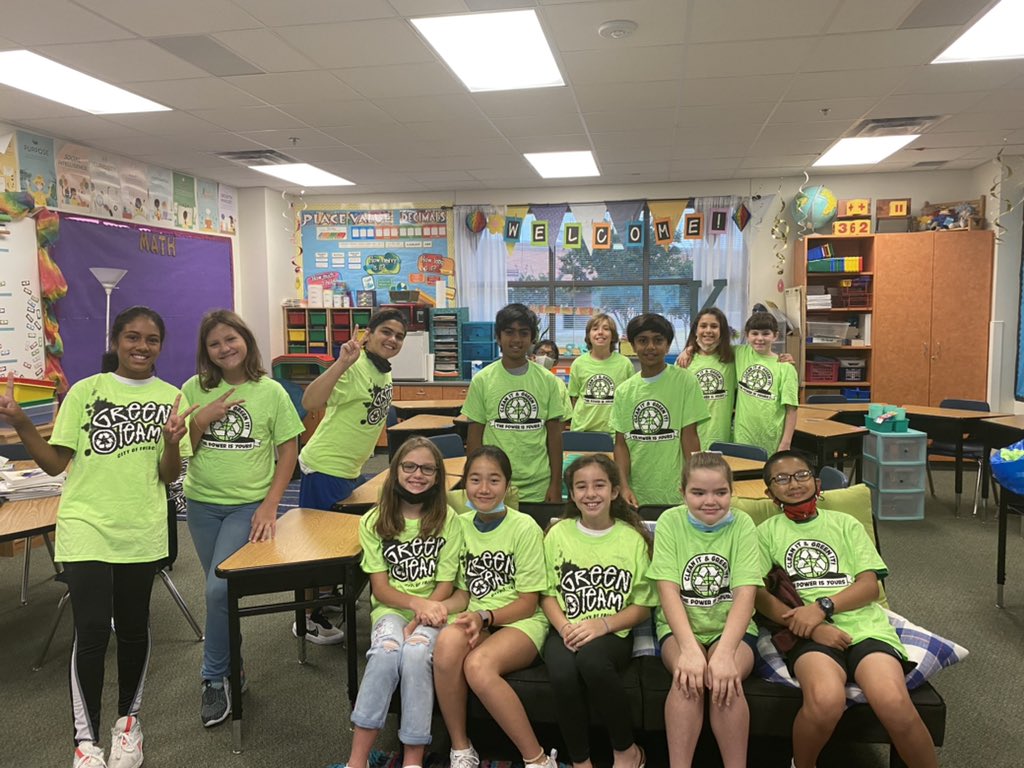 Keep green and keep our planet clean!@McSpeddenES#ourFISDstory