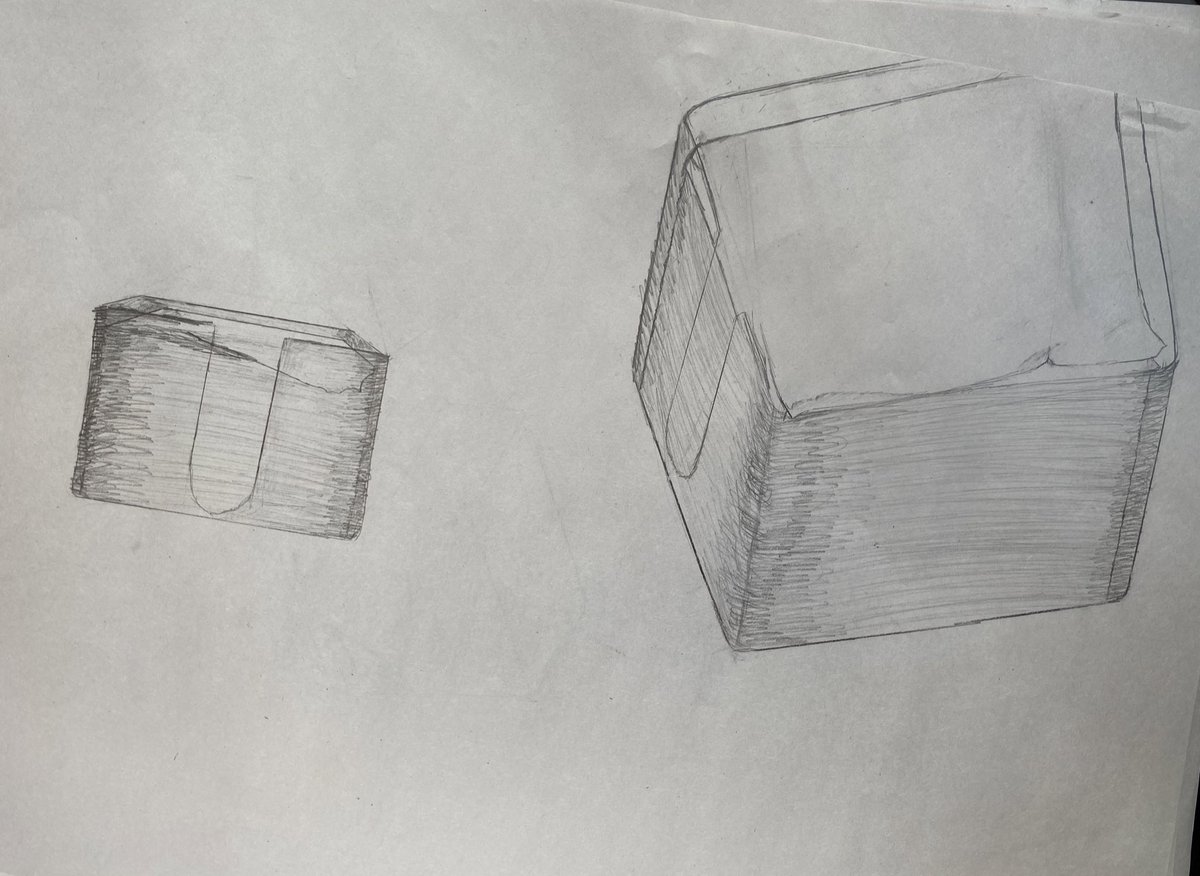 Studio Art 1 absolutely rocking their observational drawings this week. Wait until you see what these turn into 😎