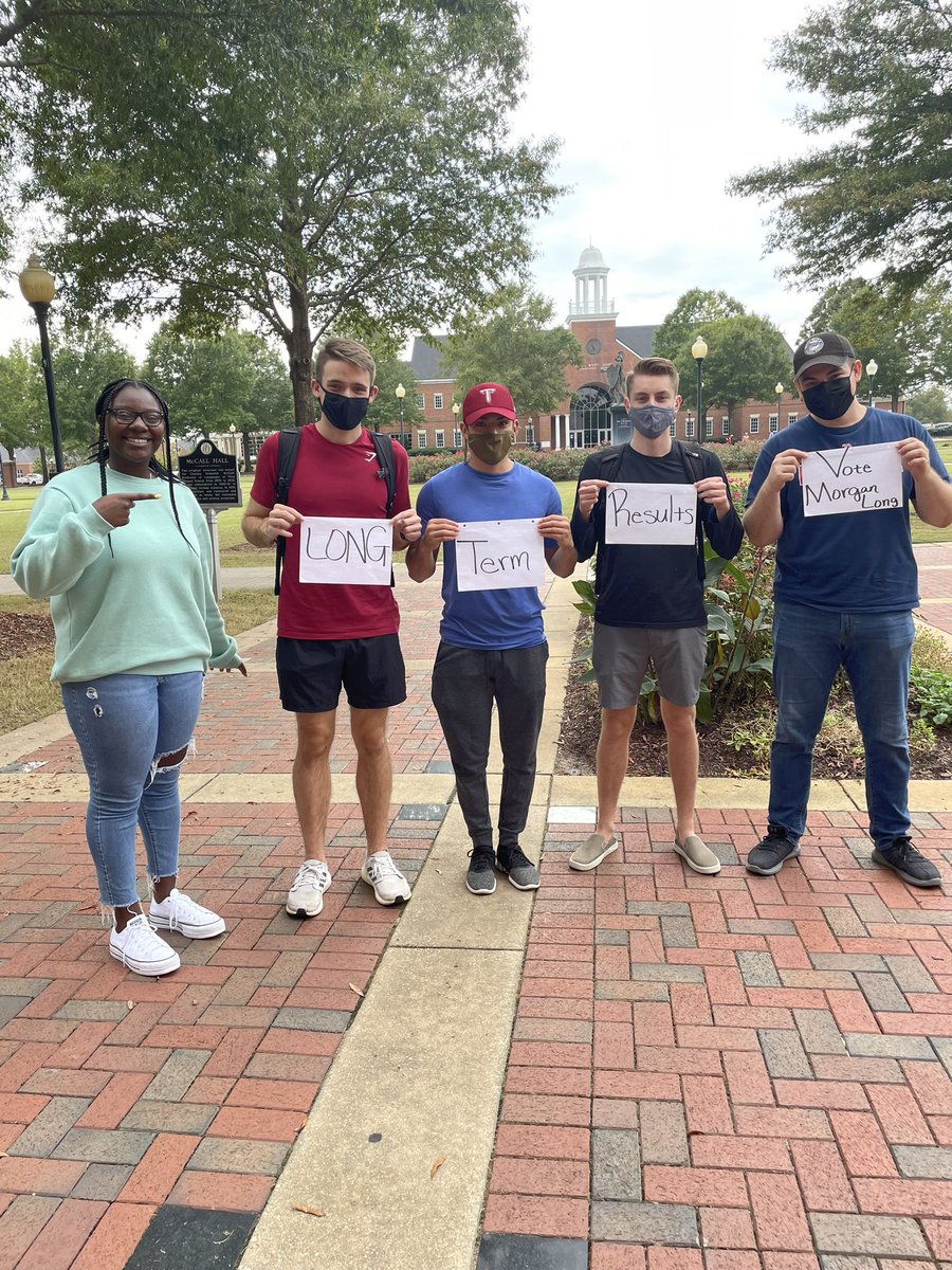 longforsenate's tweet image. The young Alabamians are exercising their right to vote! Vote Morgan Long for #LONGTermResults for Alabama!
