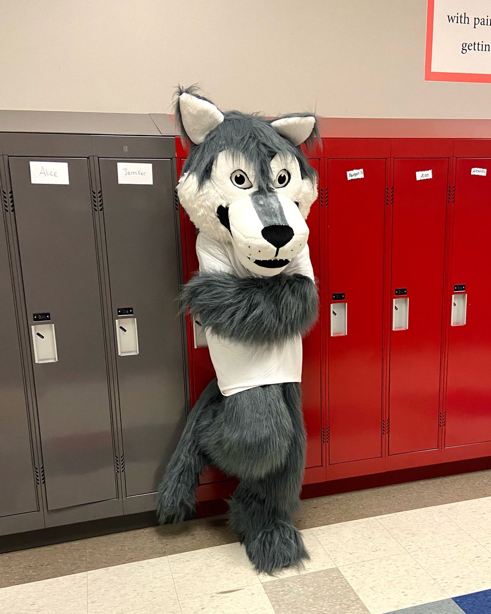 BIG NEWS. This week we added a new member to our family… meet Wolfie! 🐺 #GOWOLVES