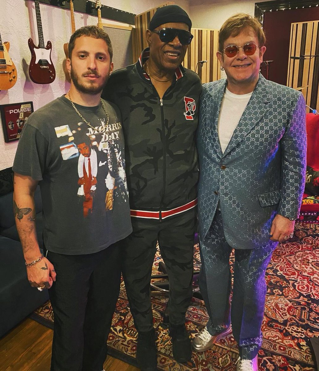 FINISH LINE from #thelockdownsessions out now…. Somehow @eltonofficial and @StevieWonder ended up in my basement…will somebody wake me up??