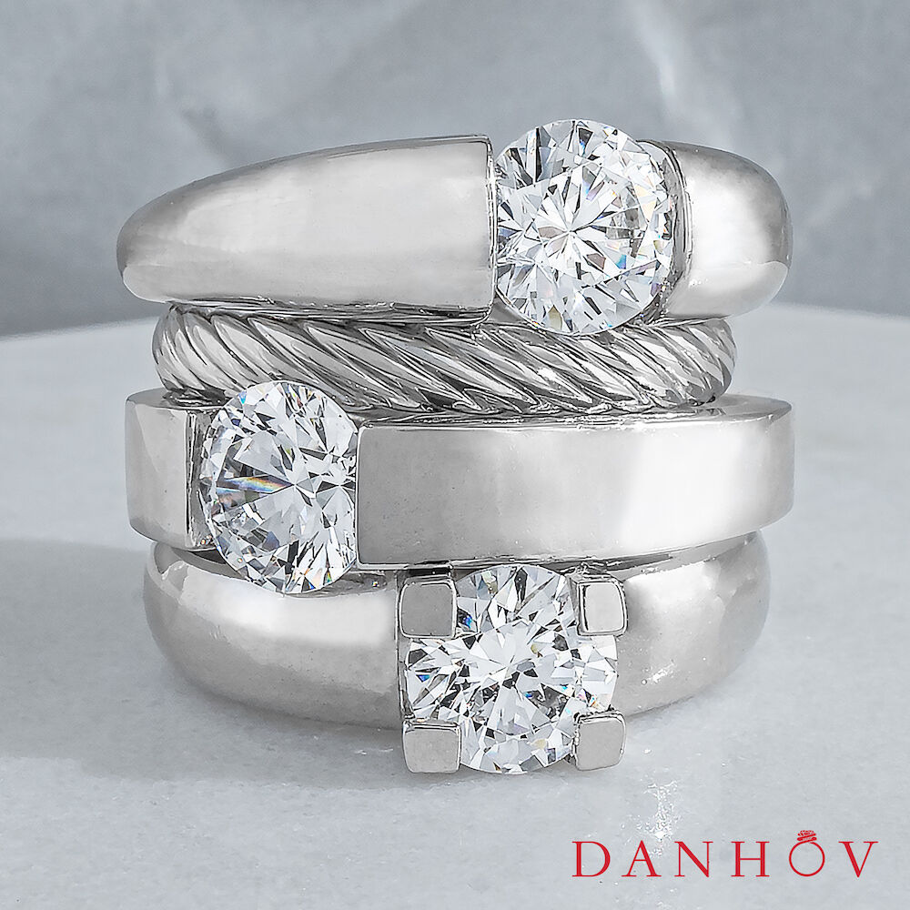 DanhovJewelry's tweet photo. Which one of these styles from our Voltaggio collection speaks to you the most? ✨ || https://t.co/kfHfIYZxC0 #Danhov #jewelry #womensjewelry #accessories #engagementring #diamondring #haloengagementring #diamond #rounddiamond #engagementringinspo #diamonds #finejewelry https://t.co/rx1dvHB74Z