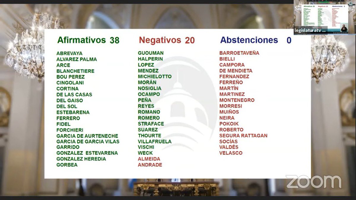 ⚖️ • Gravísimo lo que se acaba de votar en la @legiscaba. Tan grave como difícil de entender, pero lo que está en juego se nota mucho. Aunque pocos medios te lo cuenten.