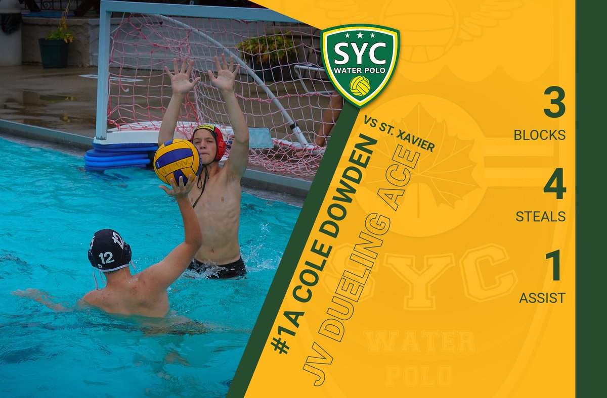 Tonights JV Dueling Ace is #1A Cole Dowden as earned 3 blocks, 4 steals and 1 assists helping lead the #JViatorsquadron2021 on their second victory over St. X at home.