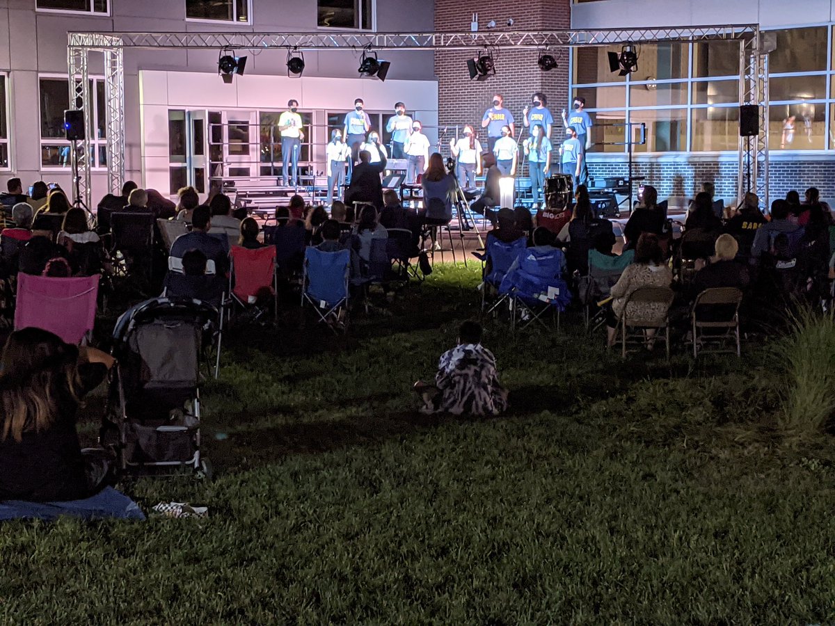 A great way to spend the evening. Perfect weather to listen to the beautiful sounds of our Leyden choirs! #Leydenpride