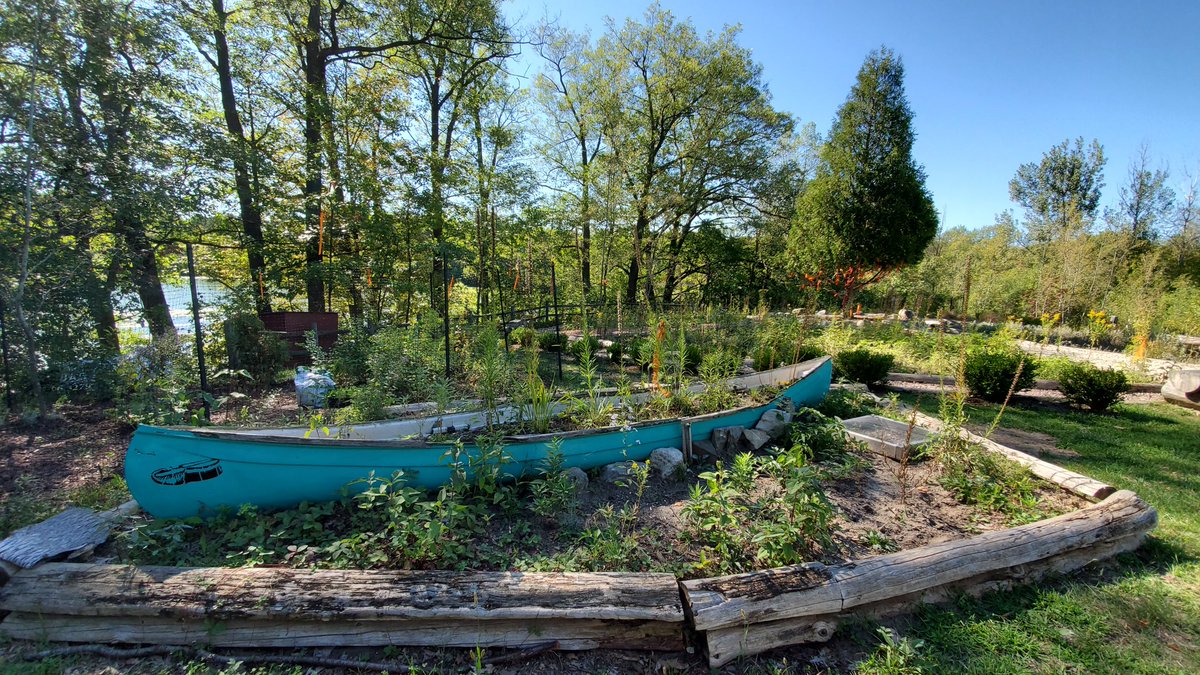 JustOutAndAbout's tweet photo. Medicine Wheel Garden (Gitigaan Mashkiki) at Heart Lake Conservation Area, a space for healing, celebration and peace. #NationalDayforTruthandReconciliation #NDTR #EveryChildMatters @TRCA_HQ https://t.co/7qrW5qS2qJ