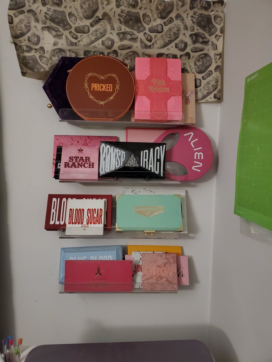 nheney240's tweet photo. Excuse me Ms Lynn but I'm gonna need some more shelves 🤣🤦‍♀️
I have a problem @JeffreeStar https://t.co/QneACYjdzb