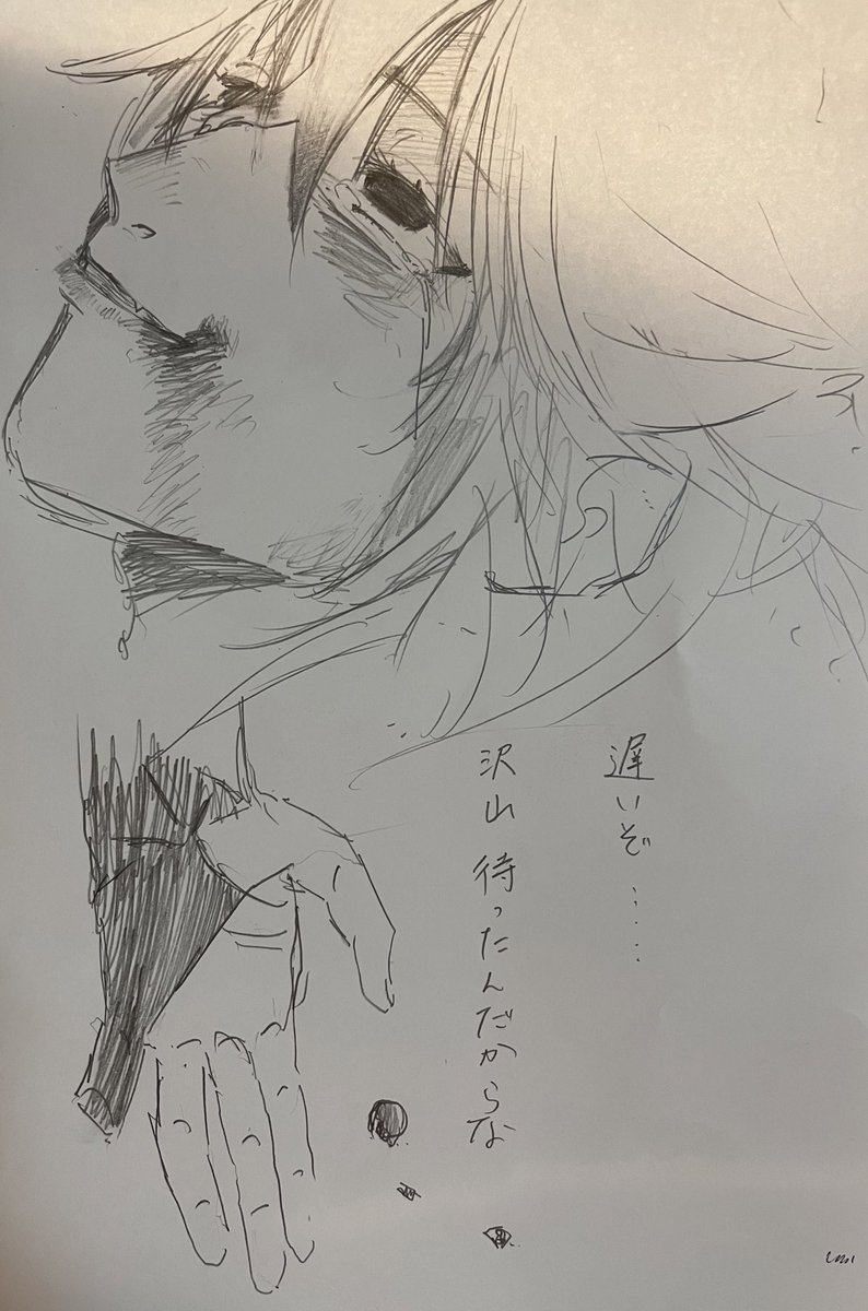 死ぬ間際に薛洋の理想の暁星塵が現れて満足する話。(つまりは薛洋の妄想) #薛暁 