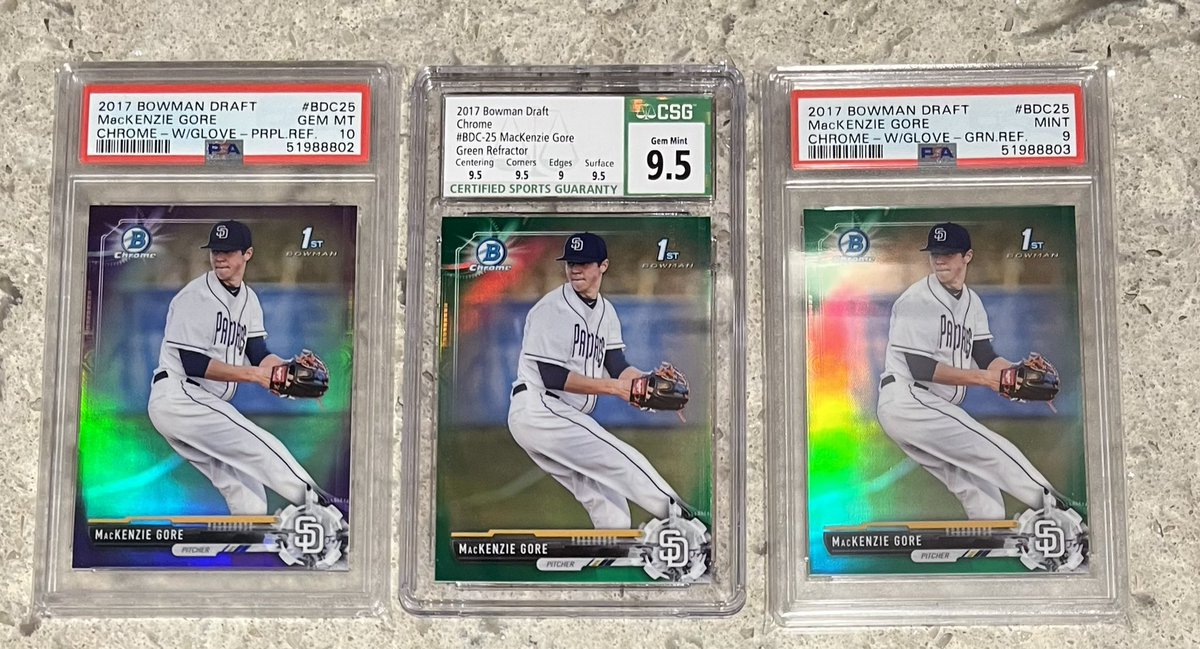 <a href="/TexiganRBL/">Texigan</a> Any MacKenzie Gore fans?
$120 / $65 / $90 bmwt. $245 bmwt for the lot