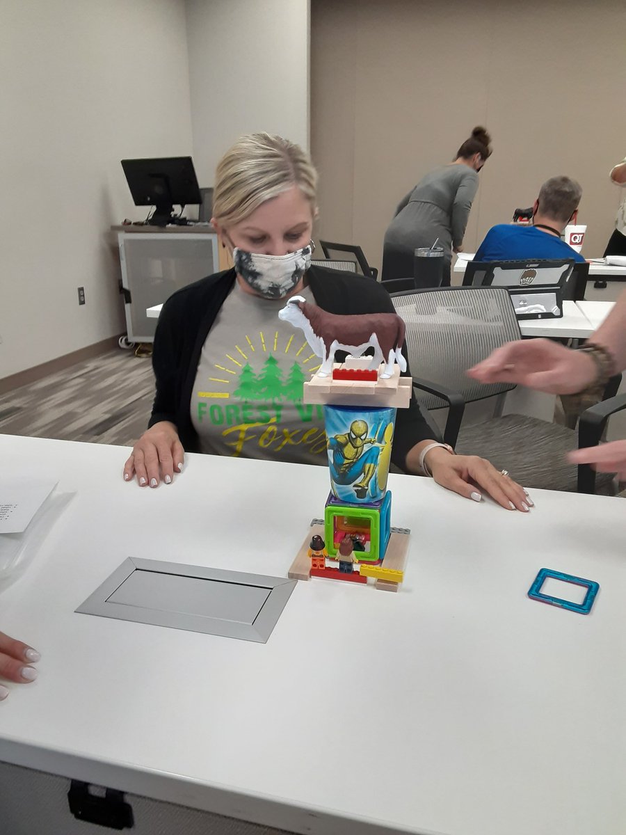 DrJillSmith's tweet photo. Shout out to my amazing Baker Cohort 42 and 46 made up of Olathe staff! Last night's team-building...Creating Foley Sounds and Sneak-A-Peek! Foley sounds are the sounds in movies, edited in, like crunching food. #bakerrocks, @olatheschools, #opsmomentsthatmatter https://t.co/1LA2lRqKes