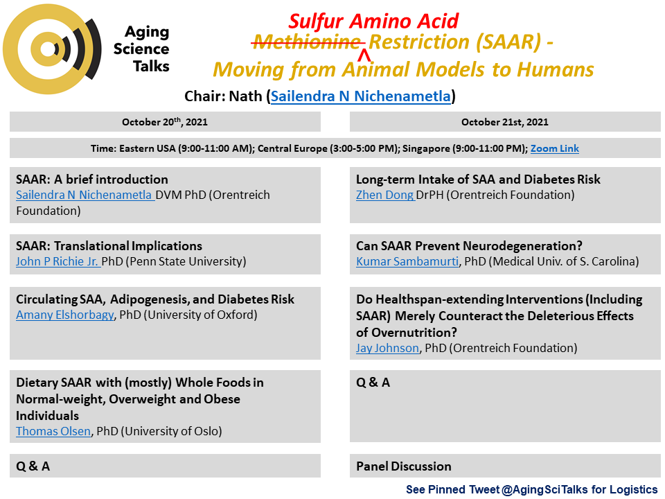 Aging Science Talks tweet media