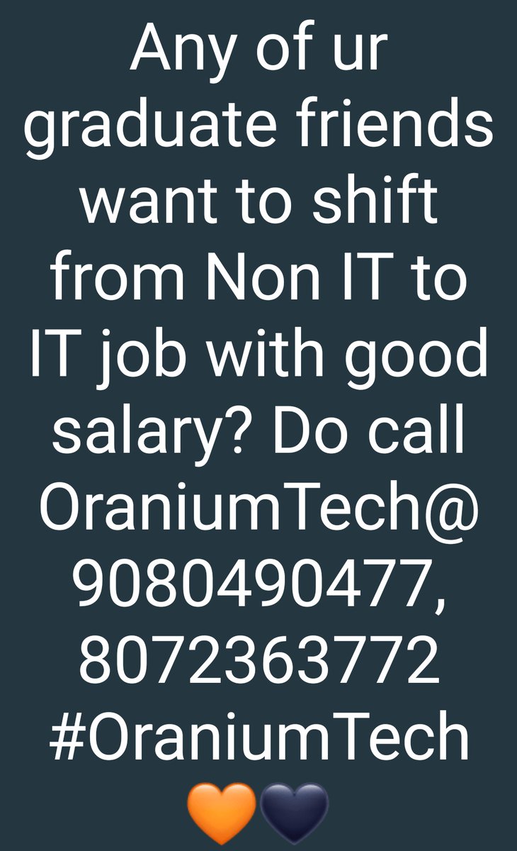 SaraVellore's tweet image. #OraniumTech 🧡