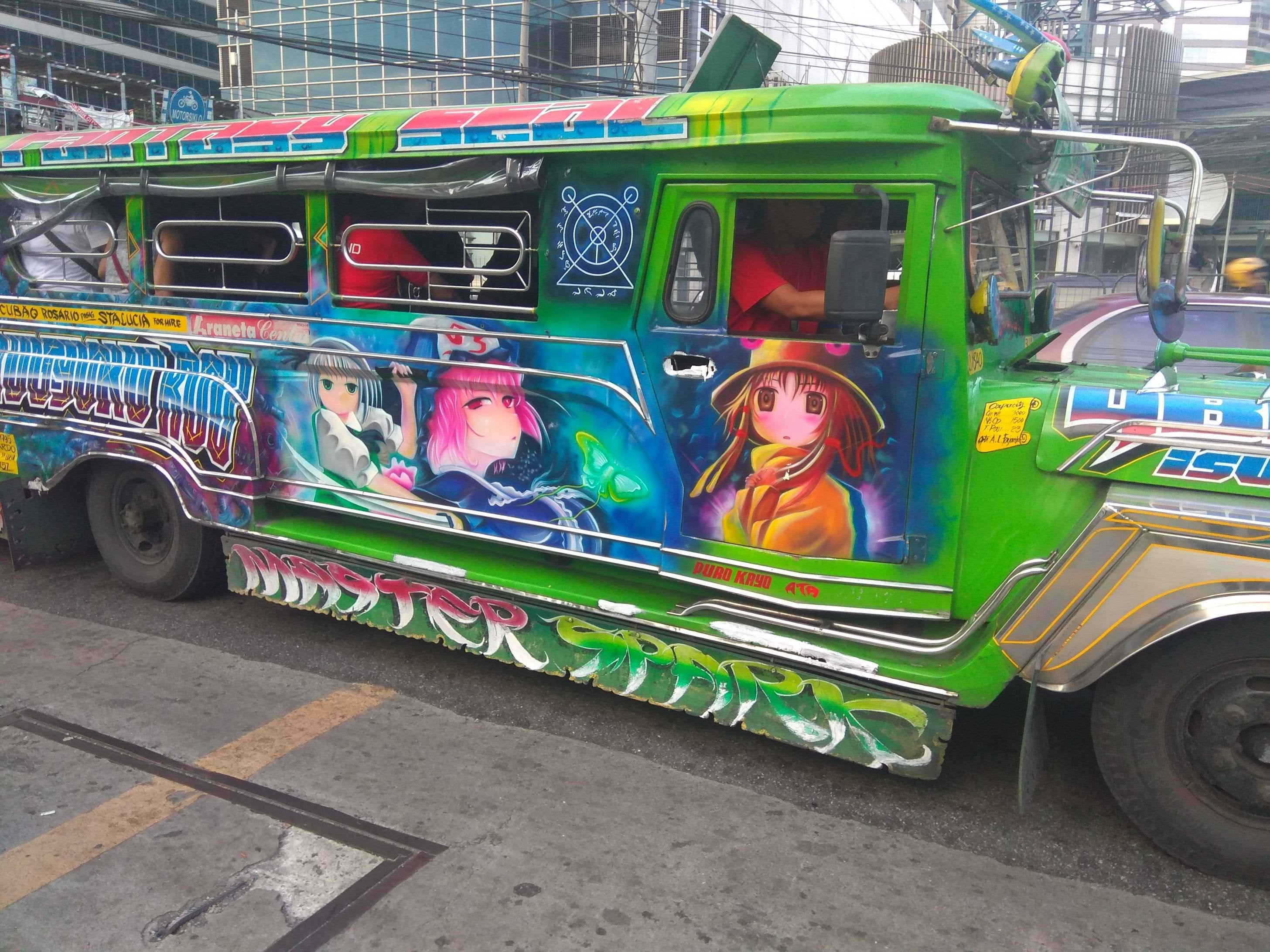 Touhou Hijacks in the Outside World on X: A Touhou-themed jeepney was  spotted by u/necromimi in the Eastwood City area of Quezon City, the  Philippines. https://t.co/eQ7W3je83S / X