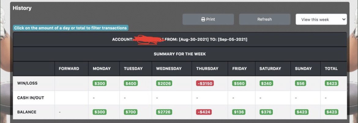 FuckParlays's tweet image. HUGE SEPTEMBER FOR ME &amp;amp; VIP🔥

8-30⏩9-6 Total: +2.16U✅
9-7⏩9-14 Total: +41.61U✅
9-13⏩9-19 Total: -15.715U💩
9-20⏩9-26 Total: +30.272U✅
9-27⏩9-30 Total: +15.98U✅

TOTAL: +74.3U✅ ($200 per Unit)

Let’s run it back next month‼️

Giving 3 people we RT this a free week VIP‼️