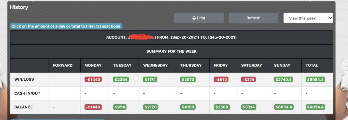FuckParlays's tweet image. HUGE SEPTEMBER FOR ME &amp;amp; VIP🔥

8-30⏩9-6 Total: +2.16U✅
9-7⏩9-14 Total: +41.61U✅
9-13⏩9-19 Total: -15.715U💩
9-20⏩9-26 Total: +30.272U✅
9-27⏩9-30 Total: +15.98U✅

TOTAL: +74.3U✅ ($200 per Unit)

Let’s run it back next month‼️

Giving 3 people we RT this a free week VIP‼️