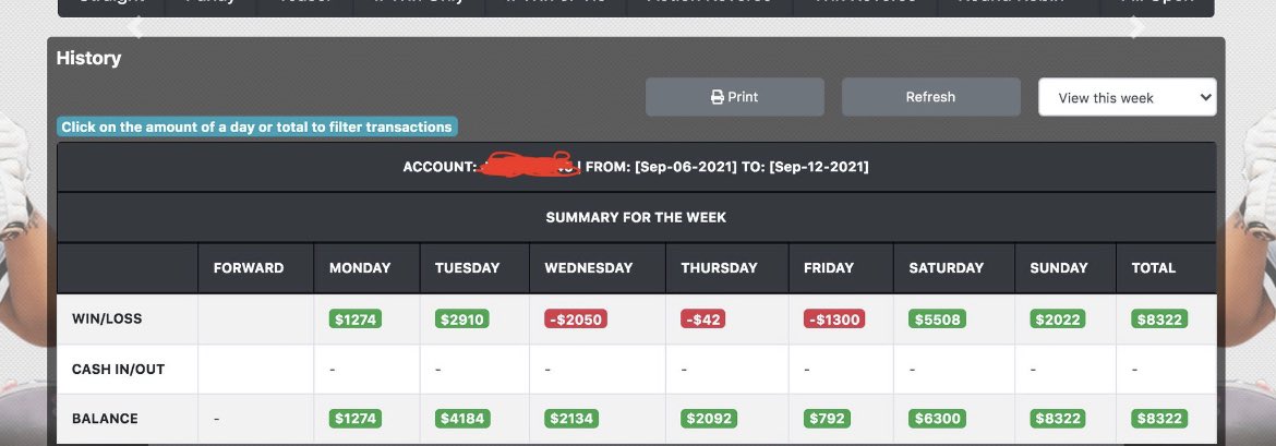 FuckParlays's tweet image. HUGE SEPTEMBER FOR ME &amp;amp; VIP🔥

8-30⏩9-6 Total: +2.16U✅
9-7⏩9-14 Total: +41.61U✅
9-13⏩9-19 Total: -15.715U💩
9-20⏩9-26 Total: +30.272U✅
9-27⏩9-30 Total: +15.98U✅

TOTAL: +74.3U✅ ($200 per Unit)

Let’s run it back next month‼️

Giving 3 people we RT this a free week VIP‼️