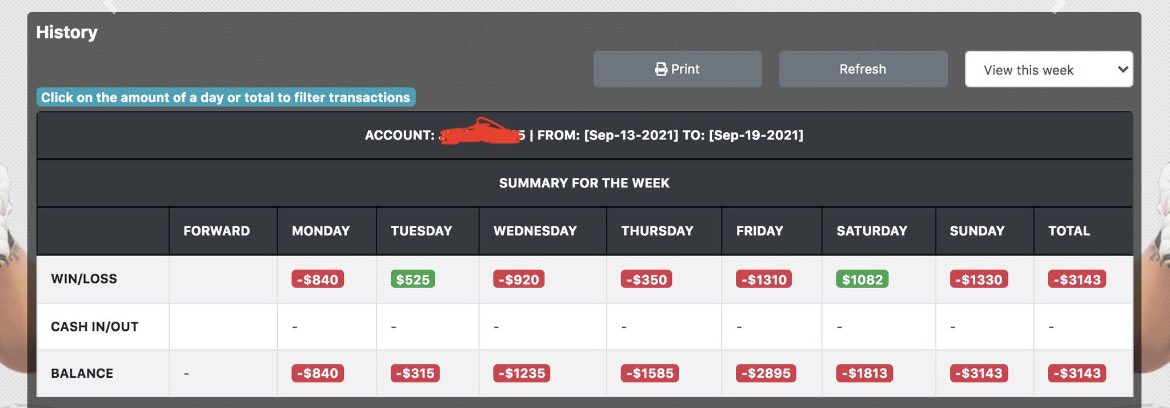 FuckParlays's tweet image. HUGE SEPTEMBER FOR ME &amp;amp; VIP🔥

8-30⏩9-6 Total: +2.16U✅
9-7⏩9-14 Total: +41.61U✅
9-13⏩9-19 Total: -15.715U💩
9-20⏩9-26 Total: +30.272U✅
9-27⏩9-30 Total: +15.98U✅

TOTAL: +74.3U✅ ($200 per Unit)

Let’s run it back next month‼️

Giving 3 people we RT this a free week VIP‼️