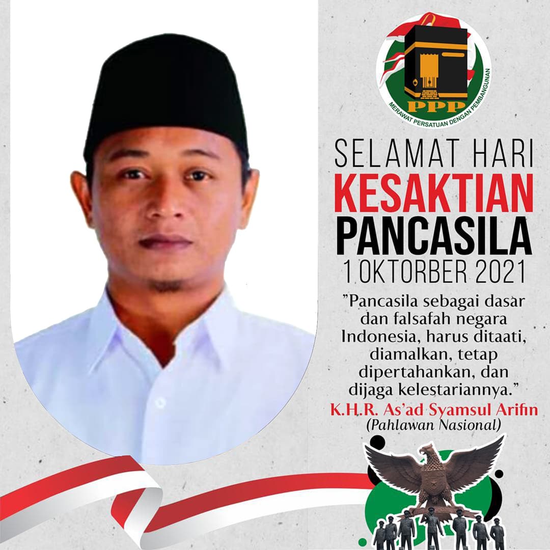 PetigaKuningan's tweet photo. Selamat Hari
Kesaktian Pancasila
1 Oktober 2021

#PPP #PPPKuningan https://t.co/k55735gxCK