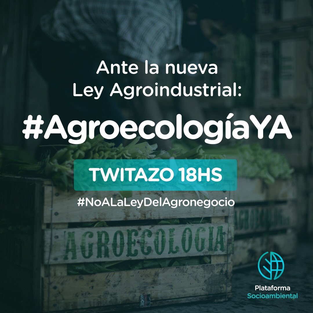 decimelapocha's tweet photo. #NoAlaLeydelAgronegocio
#AgroecologiaYa https://t.co/SavtAaq5TL