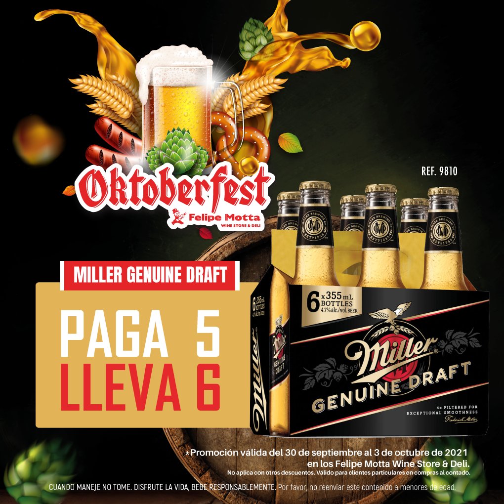 FMWineStore's tweet photo. ¡Celebremos la fiesta más grande de la #cerveza! 🍻💥
Promociones desde el 10% en cervezas seleccionadas.

*Disponibilidad y surtido puede variar por sucursal.
#oktoberfest #felipemotta https://t.co/JjgKQj68o4