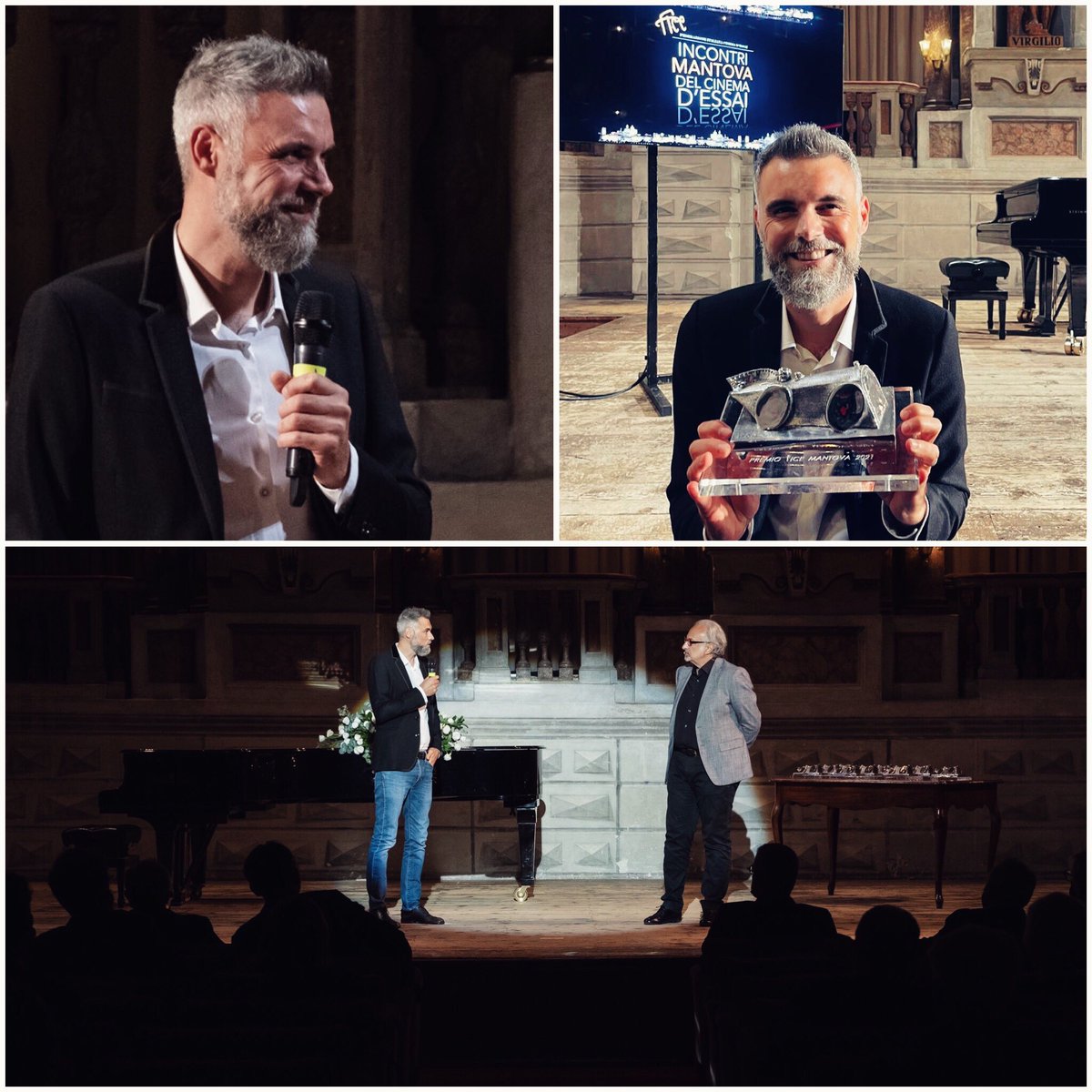 I Premi FICE li ho seguiti sempre da lontano. Stringere ieri sera quello per il Miglior Regista Esordiente è stato davvero emozionante.  Grazie alla FICE e all’ANEC per questo bellissimo riconoscimento!❤️ #NonOdiare @GassmanGassmann <a href="/SerraioccoSara/">Sara Serraiocco</a> <a href="/movimentofilm/">Movimentofilm</a> <a href="/notoriousitalia/">Notorious Pictures</a>