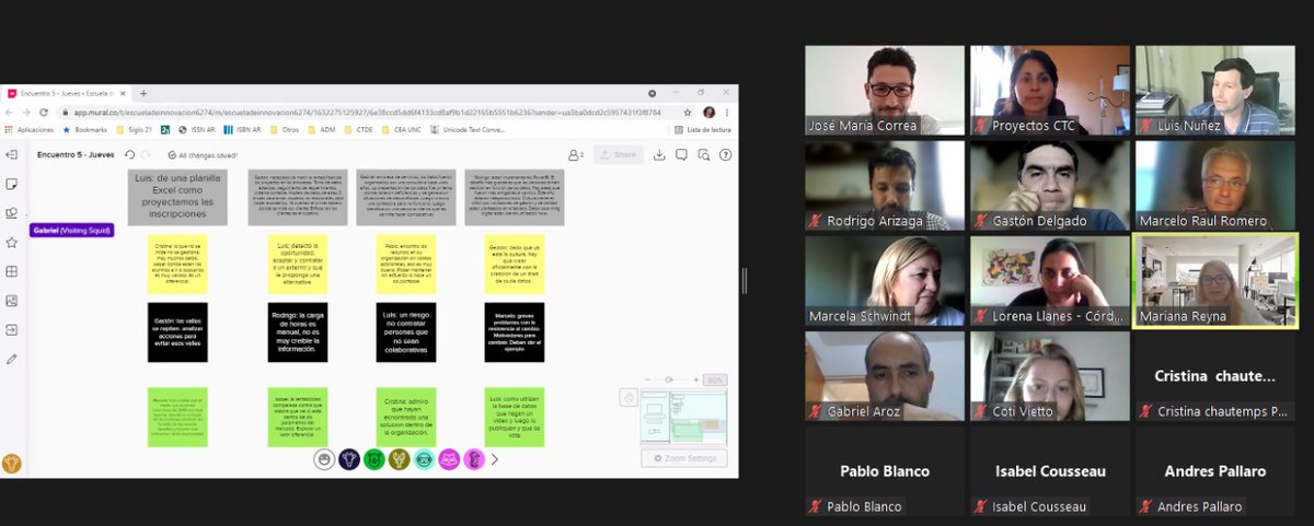 CordobaCluster's tweet photo. A través del #pitcheo indagamos y construimos el concepto de datos que hoy se le da dentro de las #CTDE2021
.
#aprendizajecolaborativo #cooperación #equipo #pitchear https://t.co/KkG3q4zmE6