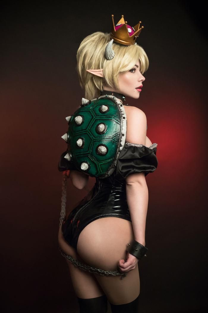 Bowsette by Irina Meier #sexy #cosplayers.