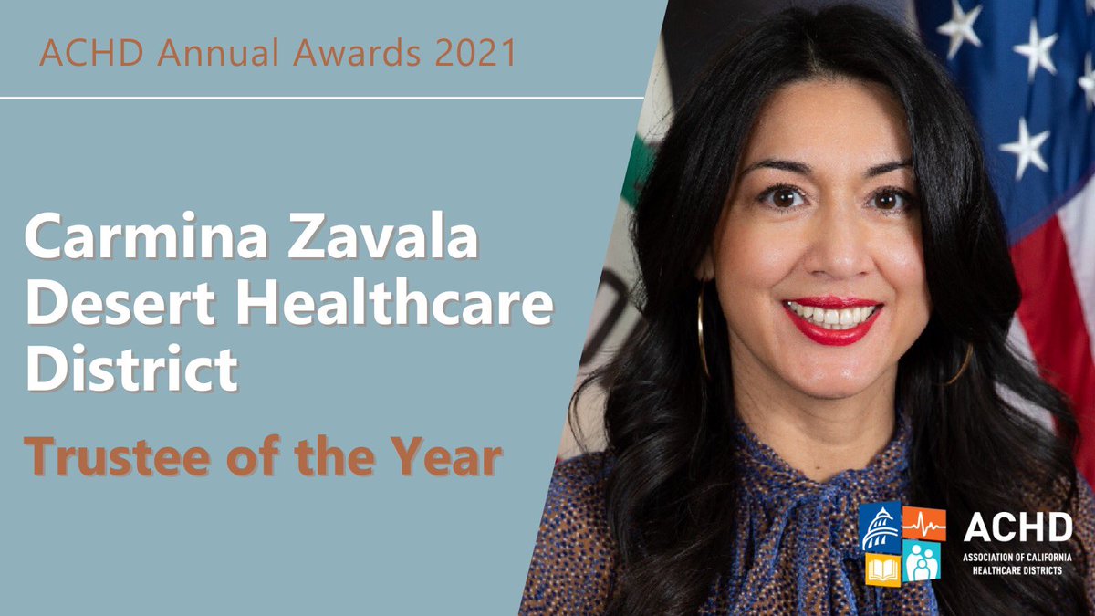 Association of California Healthcare Districts on Twitter "Our Trustee