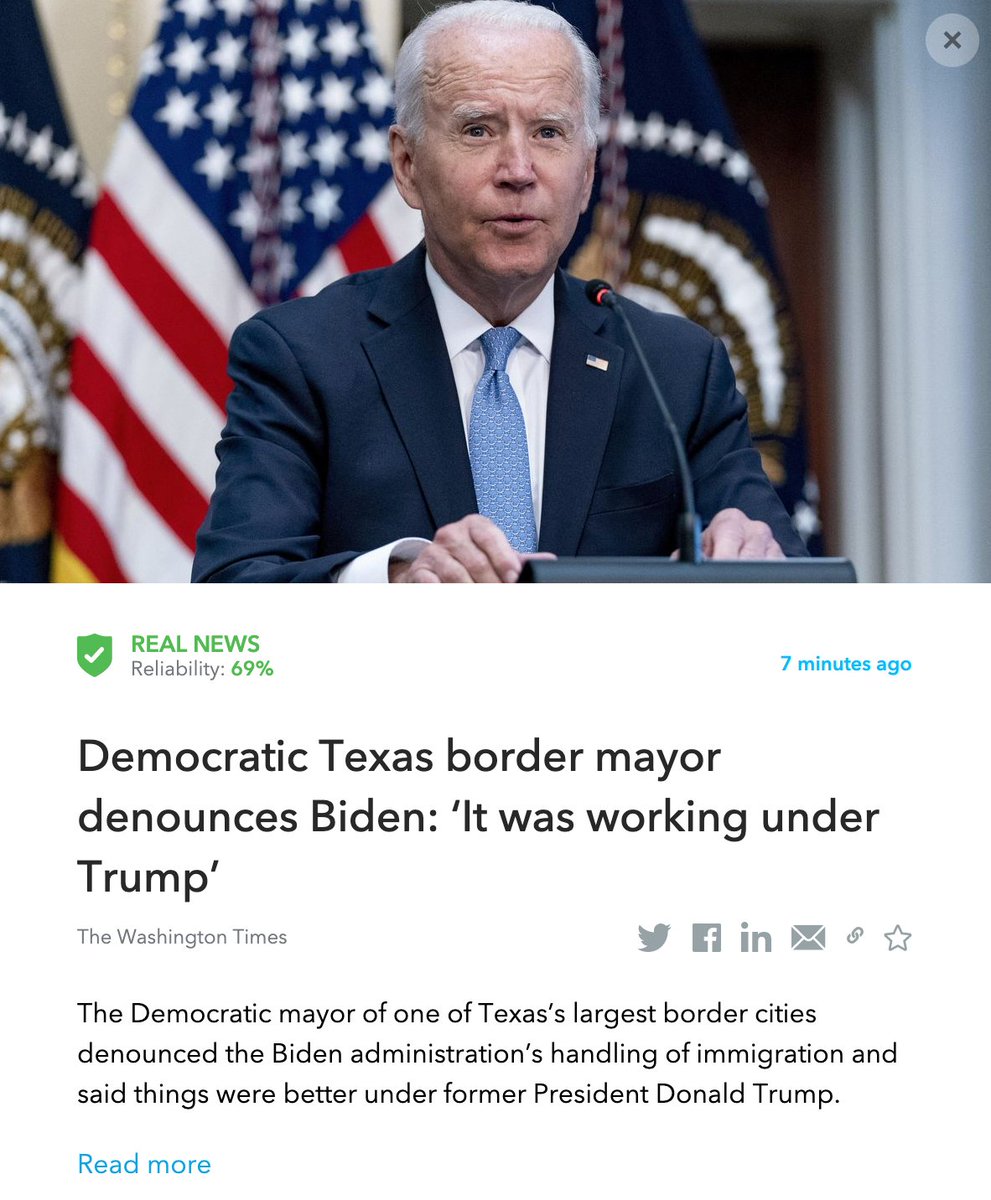 OigetitBreaking's tweet photo. #Breaking - Democratic Texas border mayor denounces Biden: ‘It was working under Trump’
Read more: https://t.co/tNg0ZJA8xE     #Biden #trump            #migrants         

This article was fact-checked by Oigetit https://t.co/a0Znn5C0aO