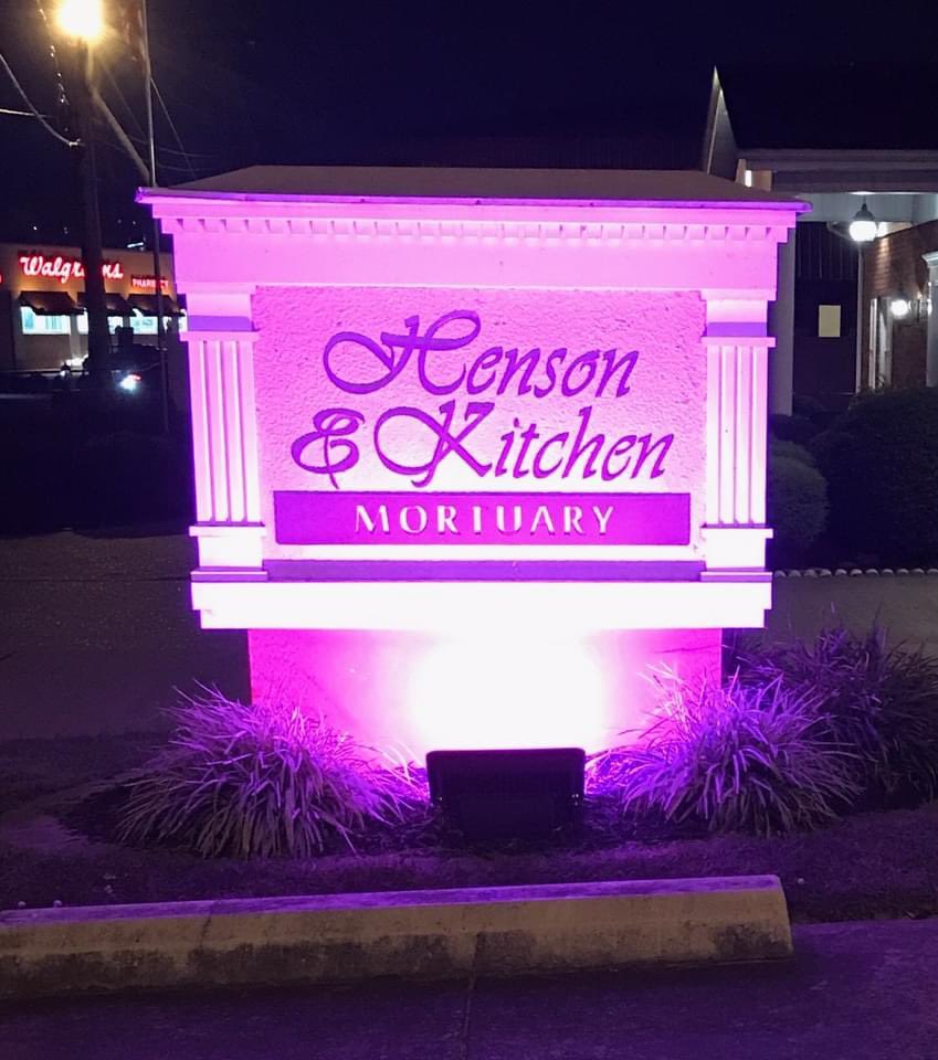 HensonKitchenWV's tweet photo. HENSON &amp; KITCHEN MORTUARY is going PINK again this year as we continue to show our support for BREAST CANCER AWARENESS Month. Oct 1 - Oct 31. 

Stop by our offices (M-F 9-5) and pick up a Breast Cancer Awareness envelope to make your financial donation. https://t.co/S728wzG4c3