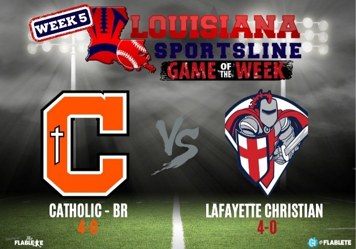 One day until our Week 5 Game of the Week. Clash of unbeaten powerhouses with the Knights putting the longest winning streak I  the state on the line!

Big thanks to LSL member <a href="/flablete/">The Flablete Podcast</a> for the graphic, he does some great work so go check him out!