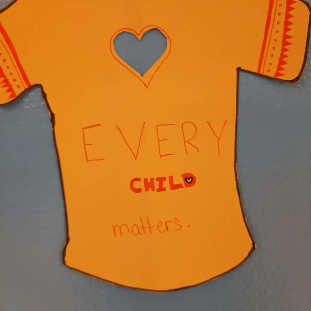 MarshallSaidIt's tweet photo. Don't write off today's youth as uncaring and detached

So proud of students at #Woburn Collegiate responding to the Day of #truth and #reconcilation 

#truthandreconciliation #everychildmatters @UIEC_Tdsb 

1/2 https://t.co/cESOXQe5zE
