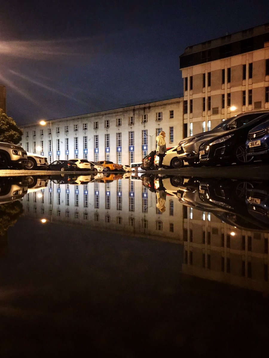 #bradford #reflections #streetcultbd #mobilephotography @MediaMuseum Car Park