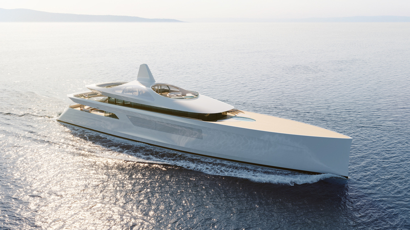 X-Yacht’s all new X56 flagship makes its premier appearance in Cannes. The performance cruiser features a central mainsheet arrangement, with all lines led aft to a pedestal winch between the twin wheels.

1yacht.com/report-from-th…