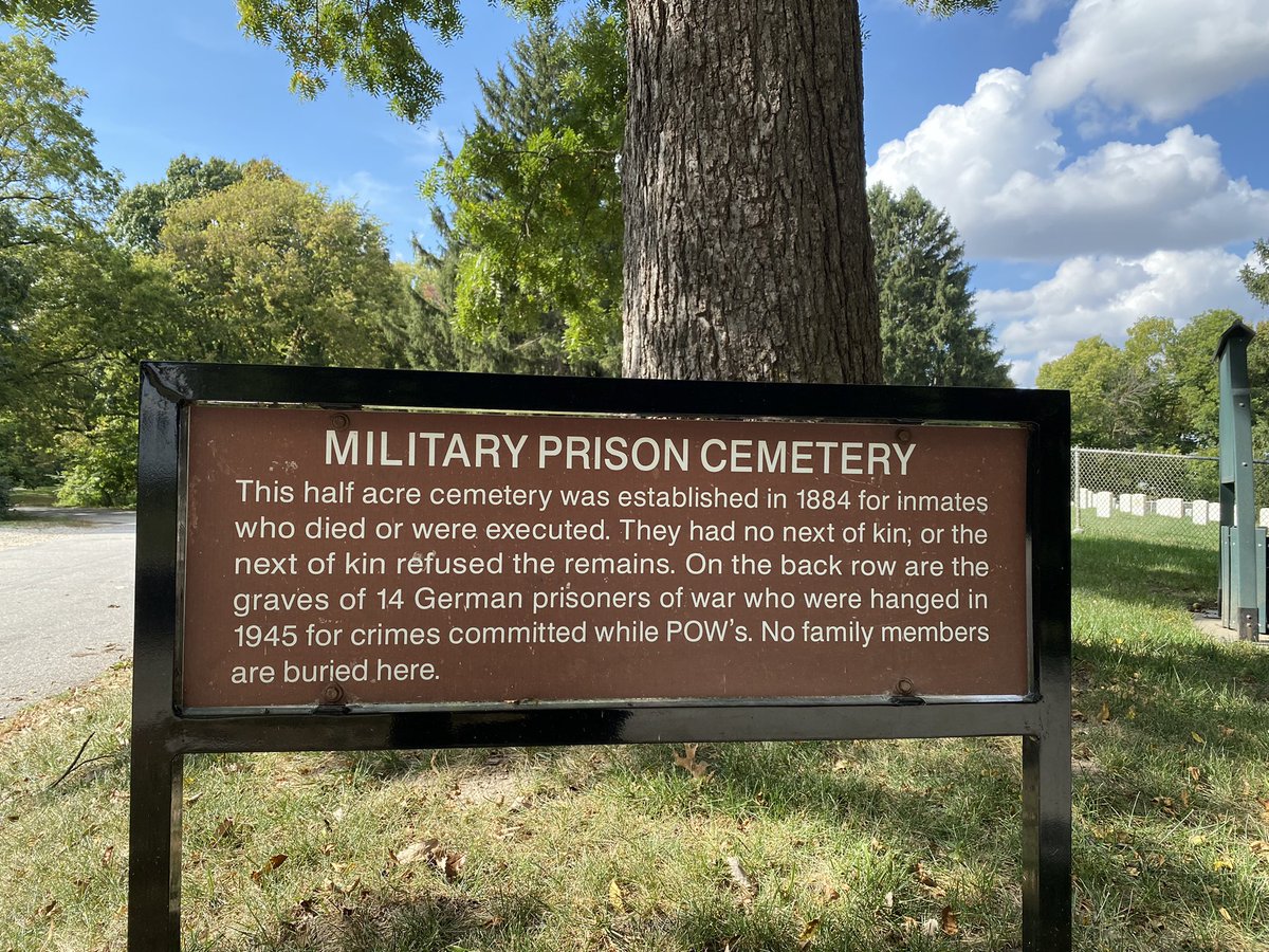 Gunsmoke06's tweet photo. Visiting US Disciplinary Barracks Cemetery with MG Dennis Lemaster and CPT (P) Maddie Wild #medcoe, #USACAC
@medcoe @usacac @TedMartin1775 @DennisLeMaster7 https://t.co/EZCteSSBsM