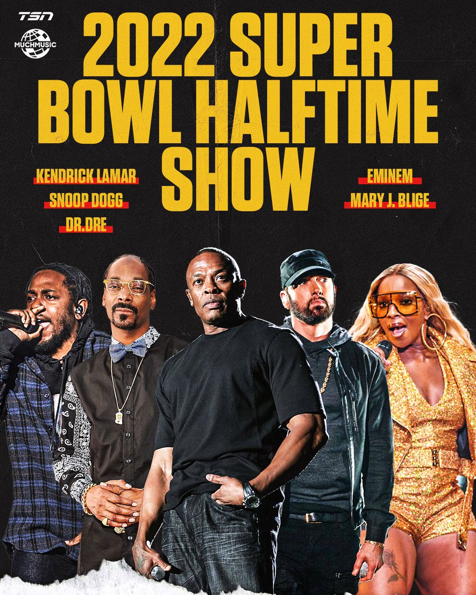 TSN on Twitter "It’s a star studded lineup for the Super Bowl LVI